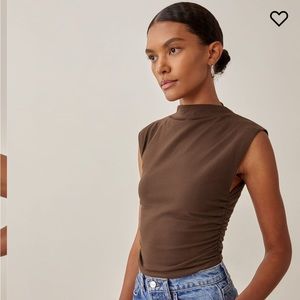 Reformation Lindy Knit Top L